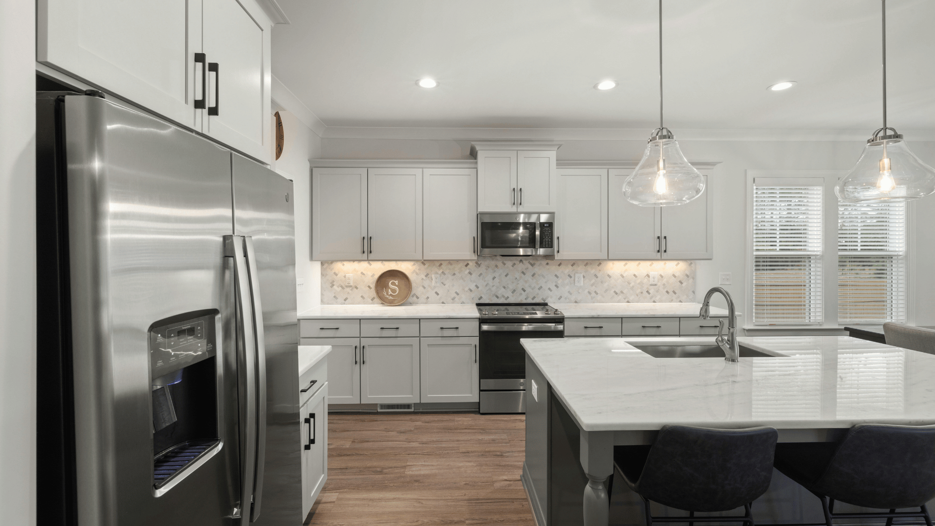 Finished kitchen ready after post construction cleaning service by 302CleanIt in New Castle County DE